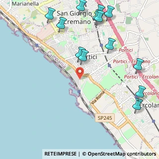 Mappa Via Emanuele Gianturco, 80055 Portici NA, Italia (1.5)