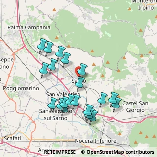 Mappa Piazza Guglielmo Marconi, 84087 Sarno SA, Italia (4.1535)
