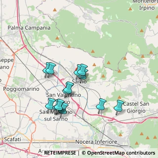 Mappa Piazza Guglielmo Marconi, 84087 Sarno SA, Italia (3.60714)