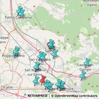 Mappa Piazza Guglielmo Marconi, 84087 Sarno SA, Italia (5.8755)