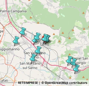 Mappa Piazza Guglielmo Marconi, 84087 Sarno SA, Italia (3.37231)