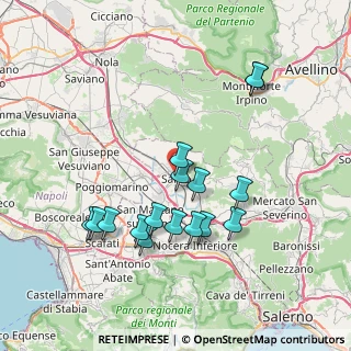Mappa Piazza Guglielmo Marconi, 84087 Sarno SA, Italia (7.86875)