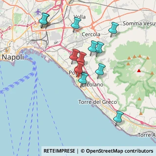 Mappa Cortile Sannino, 80055 Portici NA, Italia (3.87)