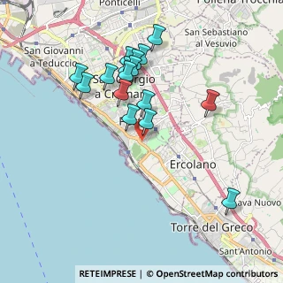 Mappa Viale Privato Ascione, 80055 Portici NA, Italia (1.95438)