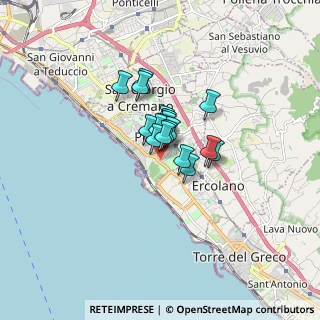 Mappa Cortile Sannino, 80055 Portici NA, Italia (0.90278)