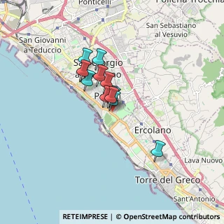 Mappa Viale Privato Ascione, 80055 Portici NA, Italia (1.21583)