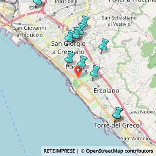 Mappa Cortile Sannino, 80055 Portici NA, Italia (2.46077)
