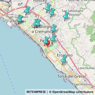 Mappa Cortile Sannino, 80055 Portici NA, Italia (2.43417)