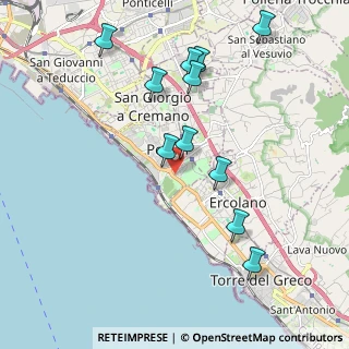 Mappa Cortile Sannino, 80055 Portici NA, Italia (2.23364)