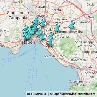 Mappa Cortile Sannino, 80055 Portici NA, Italia (7.857)