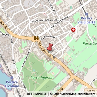 Mappa Via Universit?, 87, 80055 Portici, Napoli (Campania)