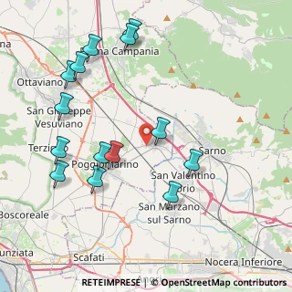Mappa Via Poggiomarino Prima Traversa Sinistra, 80040 Striano NA, Italia (4.87643)