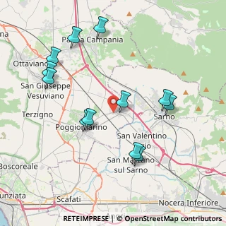 Mappa Via Poggiomarino Prima Traversa Sinistra, 80040 Striano NA, Italia (4.52833)