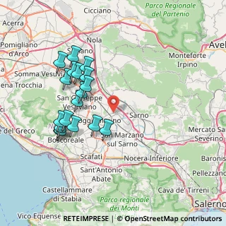 Mappa Via Poggiomarino Prima Traversa Sinistra, 80040 Striano NA, Italia (8.08)
