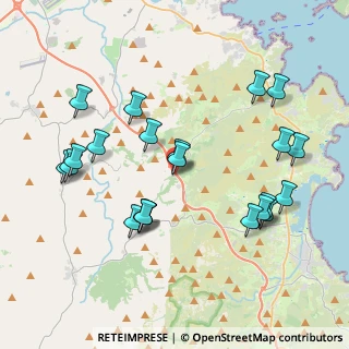 Mappa Bieffe nautica srl - Località Caldosa Fraz, 07020 Loiri Porto San Paolo SS, Italia (4.51818)