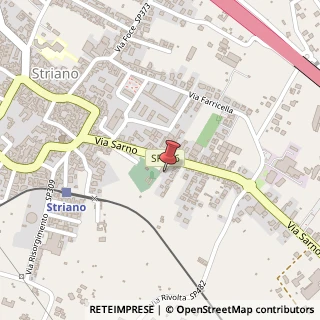 Mappa Via San Severino, 12, 80040 Striano, Napoli (Campania)