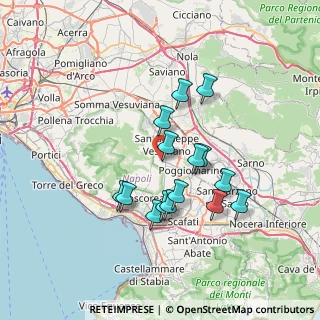 Mappa Viale Raffaello Sanzio, 80040 Terzigno NA, Italia (6.59067)