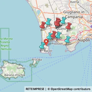 Mappa Via Apuleio, 80070 Bacoli NA, Italia (6.77923)