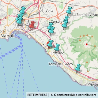 Mappa Viale dei Pini, 80055 Portici NA, Italia (5.10769)