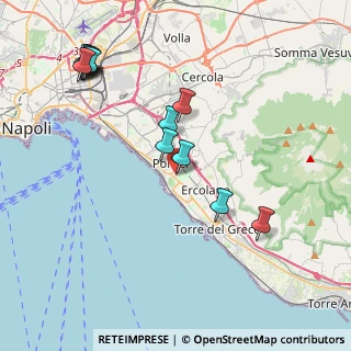 Mappa Viale dei Pini, 80055 Portici NA, Italia (4.91077)