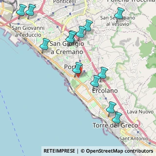Mappa Viale dei Pini, 80055 Portici NA, Italia (2.60462)