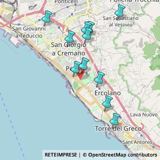 Mappa Viale dei Pini, 80055 Portici NA, Italia (2.22455)