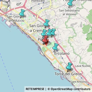 Mappa Viale dei Pini, 80055 Portici NA, Italia (1.7675)