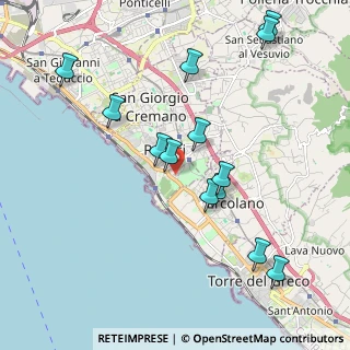 Mappa Viale dei Pini, 80055 Portici NA, Italia (2.25231)
