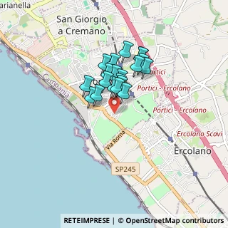 Mappa Viale dei Pini, 80055 Portici NA, Italia (0.6285)