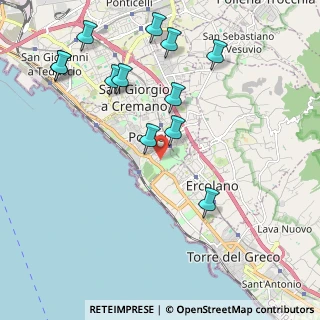 Mappa Via Sant'Antonio, 80055 Portici NA, Italia (2.46333)