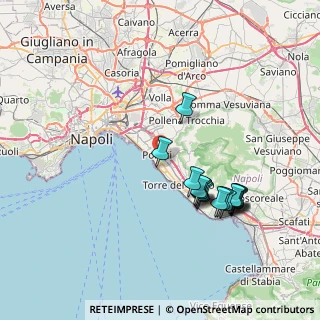 Mappa Via Rocco Lorenzo, 80055 Portici NA, Italia (7.93563)
