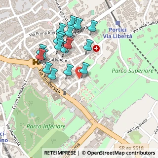Mappa Via Rocco Lorenzo, 80055 Portici NA, Italia (0.258)