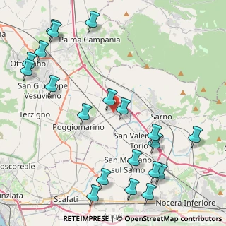 Mappa Piazza D' Anna, 80040 Striano NA, Italia (5.9515)