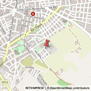 Mappa Via E. Morante, 5, 70024 Gravina in Puglia, Bari (Puglia)