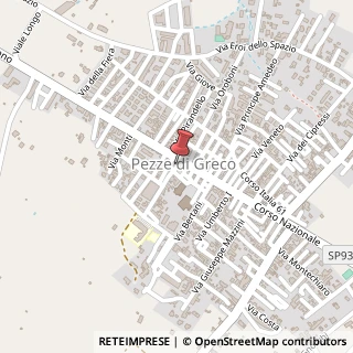 Mappa Piazza XX Settembre, 6, 72010 Pezze di Greco BR, Italia, 72015 Fasano, Brindisi (Puglia)