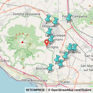 Mappa Via Nuova Zabatta, 80040 Terzigno NA, Italia (4.21364)