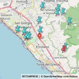 Mappa Via Giuseppe Semmola, 80056 Ercolano NA, Italia (2.59)