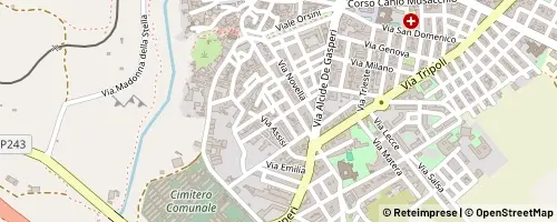 Mappa Gravina in Puglia
