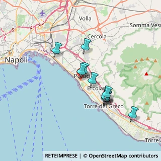 Mappa Via Cavalieri dell'Ordine di Vittorio Veneto, 80055 Portici NA, Italia (3.25)