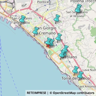 Mappa Via Cavalieri dell'Ordine di Vittorio Veneto, 80055 Portici NA, Italia (2.34077)