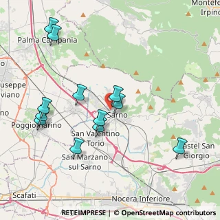 Mappa INC.FERROVIA, 84087 Sarno SA, Italia (4.51917)