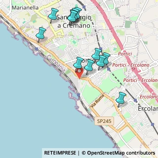 Mappa Via Gianturco - Trav, 80055 Portici NA, Italia (1.14333)