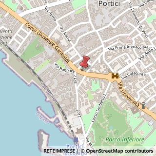 Mappa Corso Giuseppe Garibaldi, 50, 80055 Portici, Napoli (Campania)