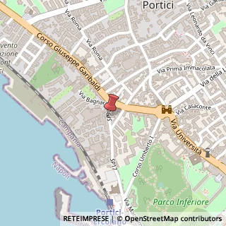 Mappa Via Emanuele Gianturco, 22, 80055 Portici, Napoli (Campania)
