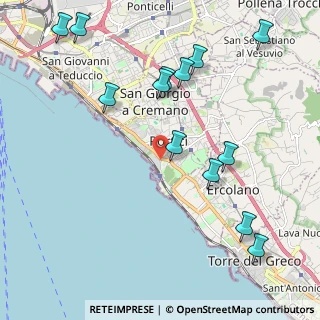 Mappa Via Gianturco - Trav, 80055 Portici NA, Italia (2.64154)