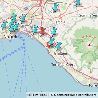 Mappa Via Gianturco - Trav, 80055 Portici NA, Italia (5.77615)