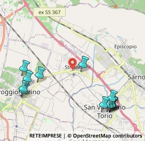 Mappa 80040 Striano NA, Italia (2.84385)