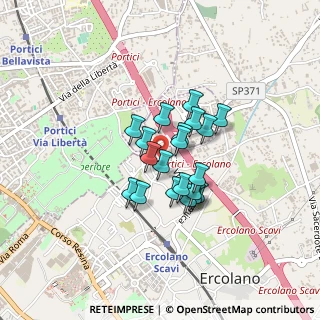 Mappa Via G. Semmola, 80055 Portici NA, Italia (0.306)