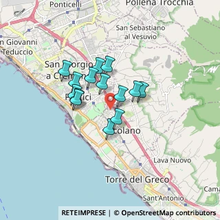 Mappa Via G. Semmola, 80055 Portici NA, Italia (1.31071)