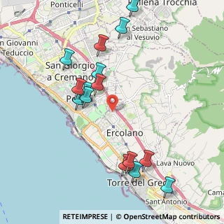 Mappa Via G. Semmola, 80055 Portici NA, Italia (2.344)